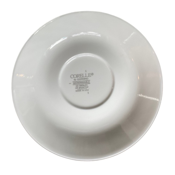 Set of 4 Corningware Callaway (Corelle) Green Ivy Pattern Cups with Saucers - Picture 6 of 6